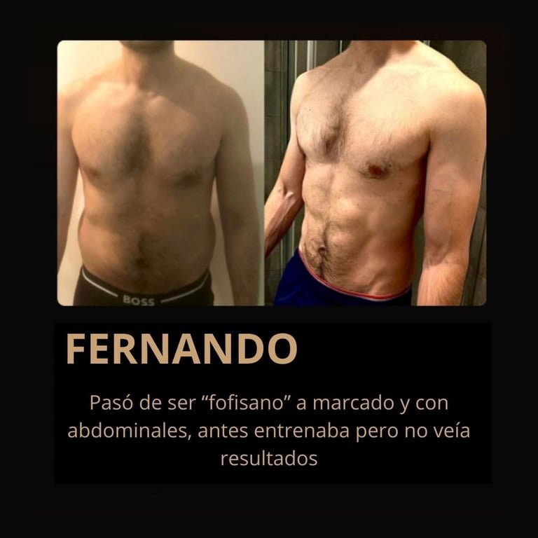 Cambio físico de Fernando, alumno de FSC+30 — antes y después con su testimonio