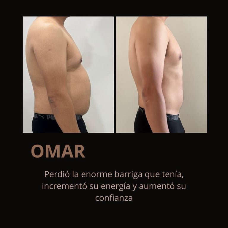 Cambio físico de Omar, alumno de FSC+30 — antes y después con su testimonio